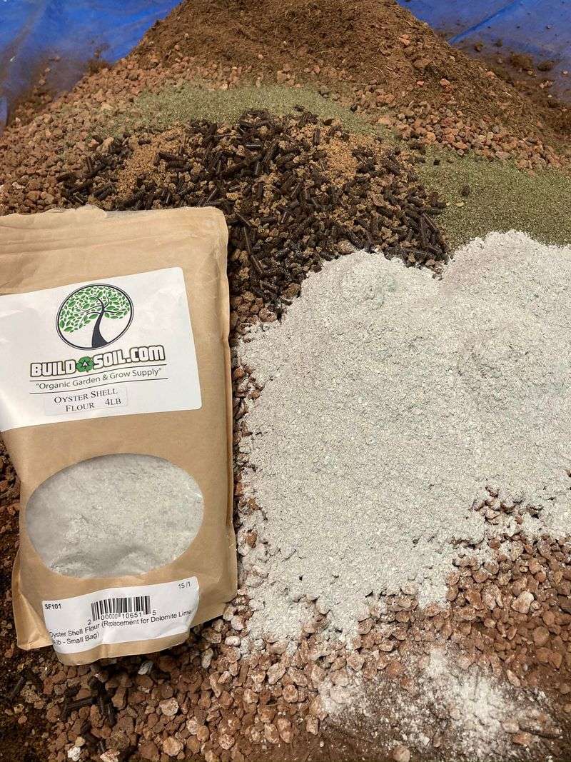 Add Oyster Shell Flour to Coastal Gardens