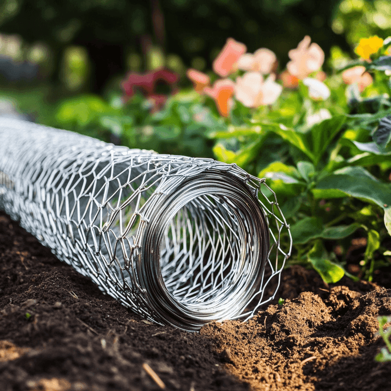 Install Underground Wire Mesh Barriers