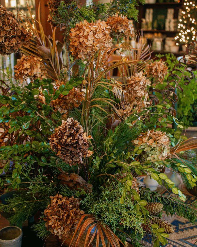 Leave Dried Flowers On Plants