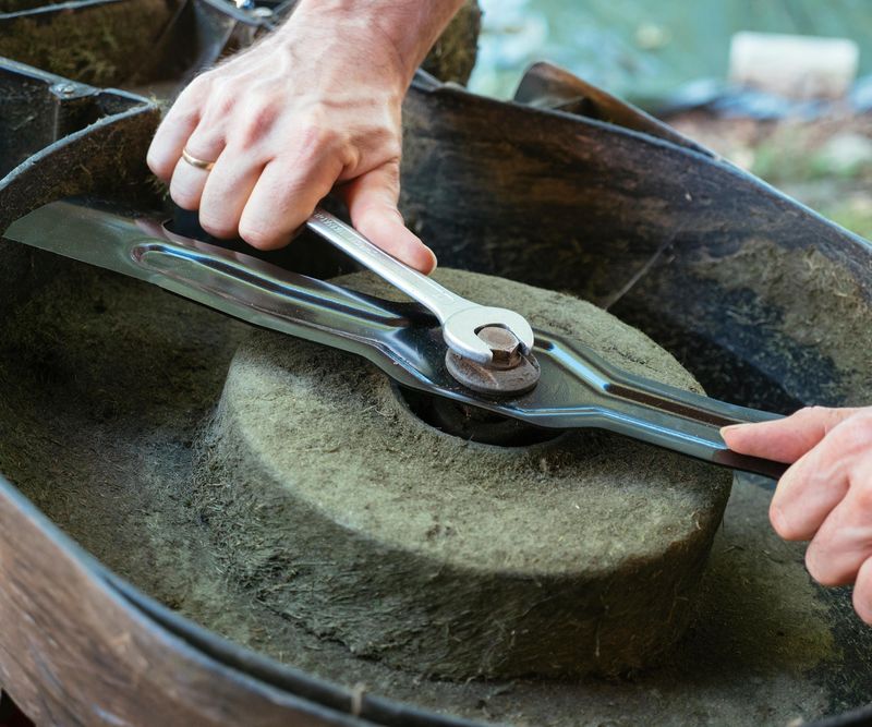 Sharpen Your Mower Blades