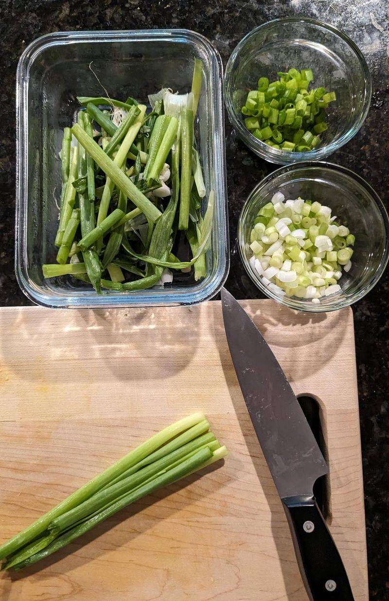 Prepare Your Scallion Scraps