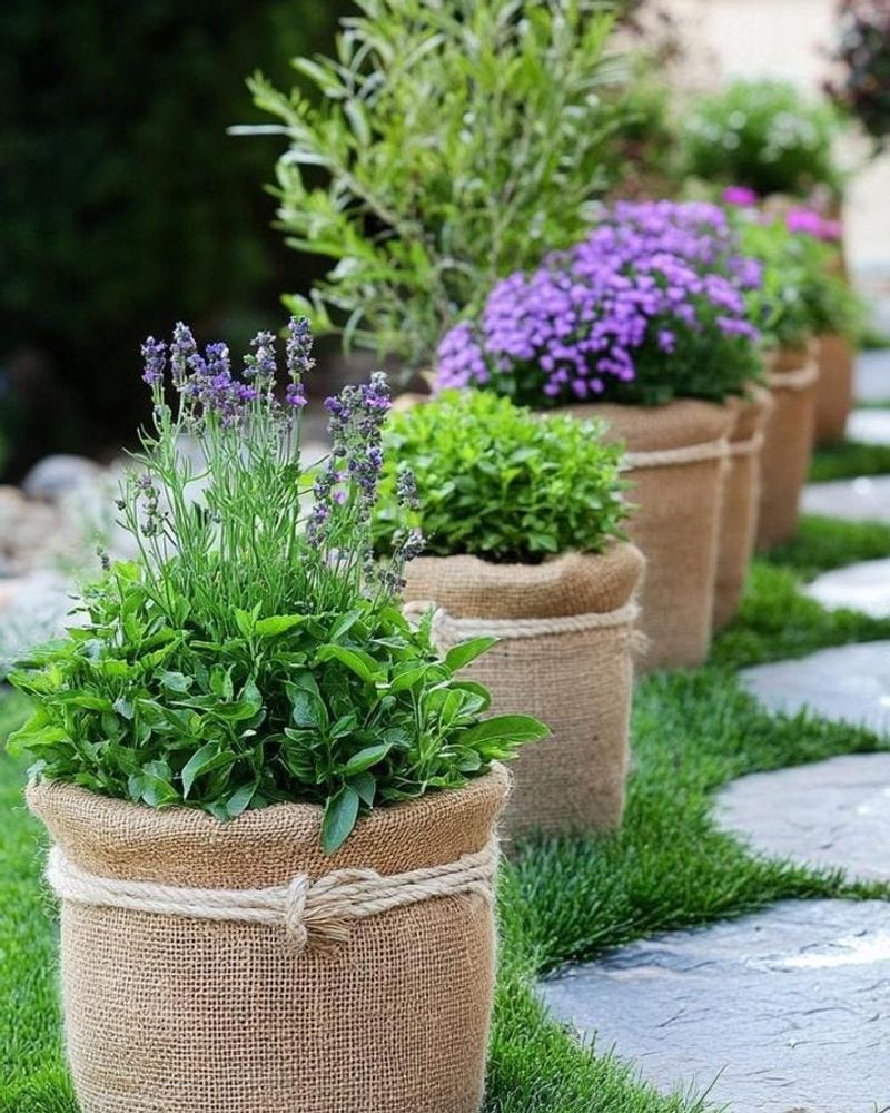 Repurposed Container Garden