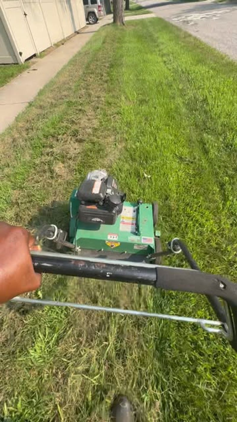 Mow When Grass Is Dry