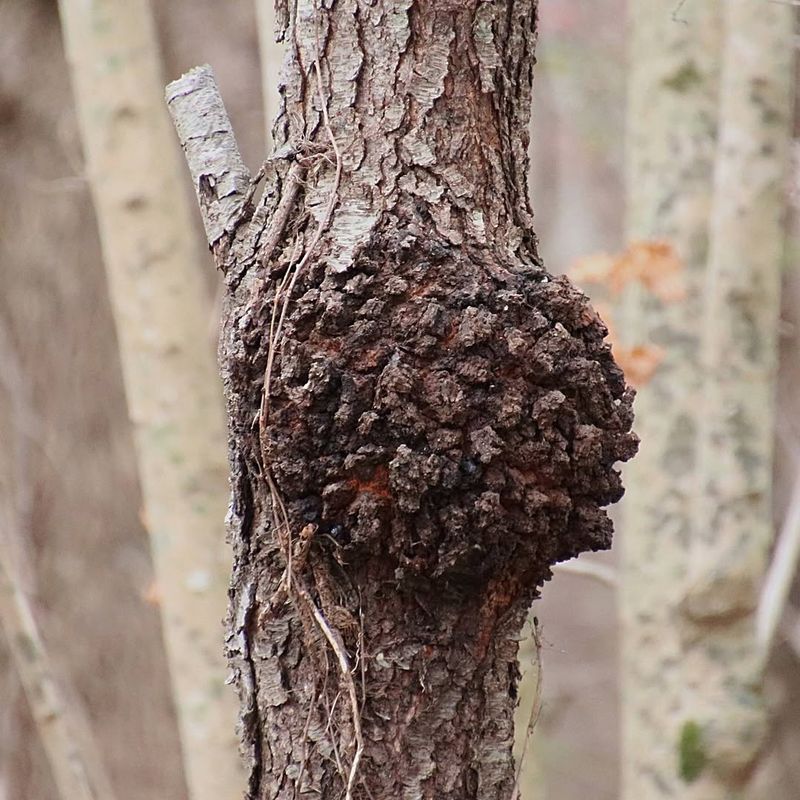 Burl Growths Develop From Tree Stress
