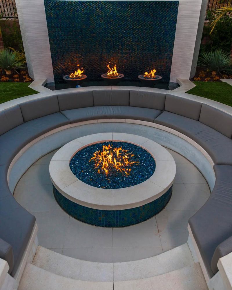 Permanent Fire Pits And Outdoor Fireplaces