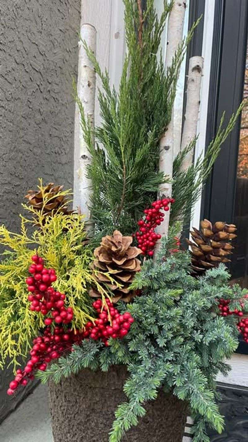 Mix in Evergreen Branches