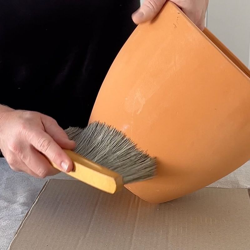 Emptying And Cleaning Pots Completely