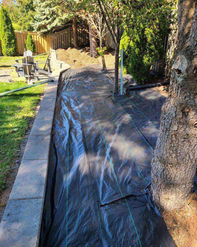 Use Landscape Fabric Underneath