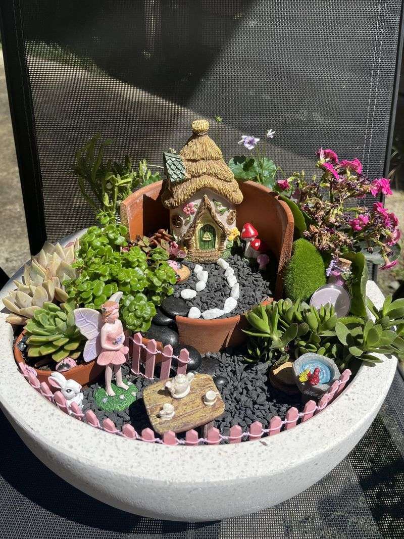 Fairy Garden Autumn Village