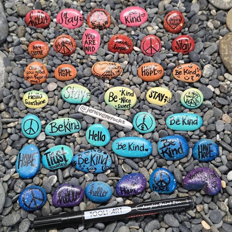 Painted Rocks And Stones