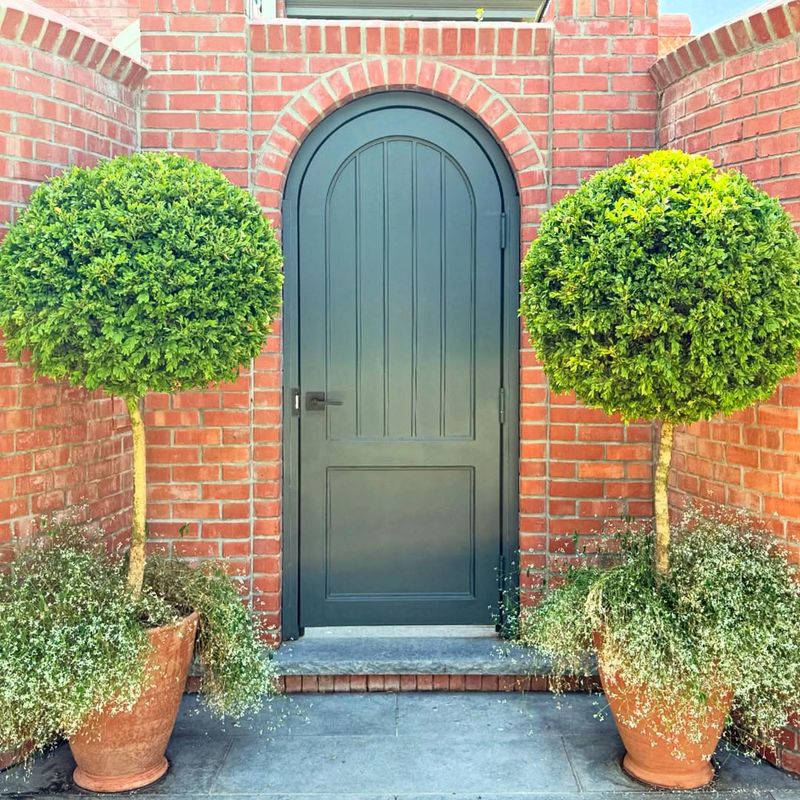 9. Boxwood Topiaries