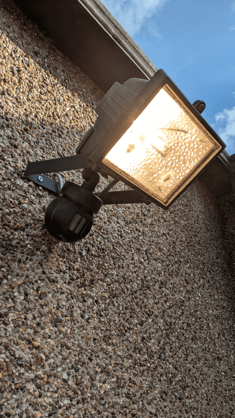 Install Motion-Activated Lights To Reduce Spider Activity