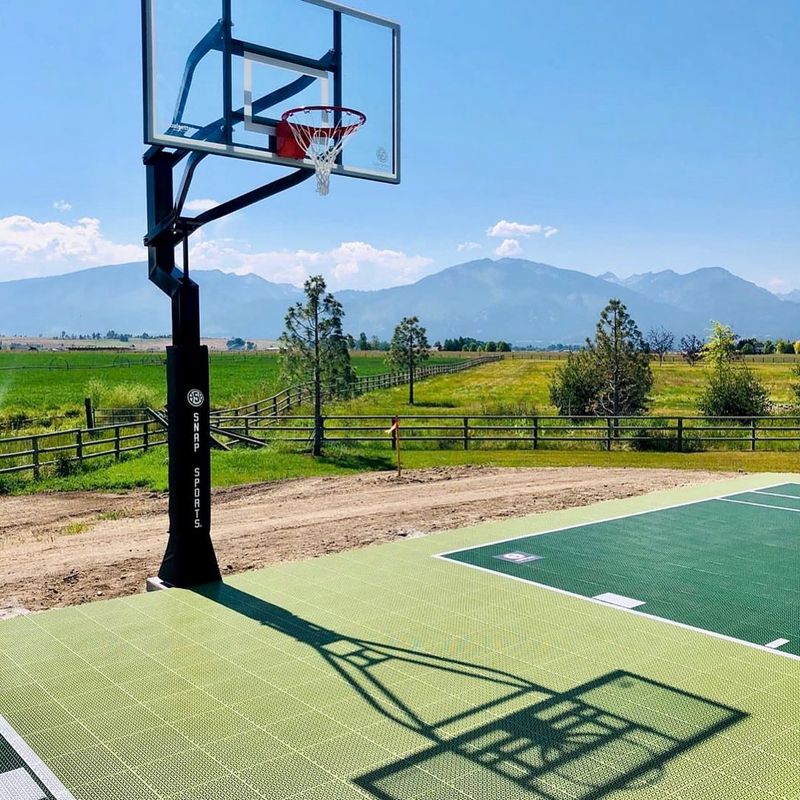 Permanent Basketball Hoops