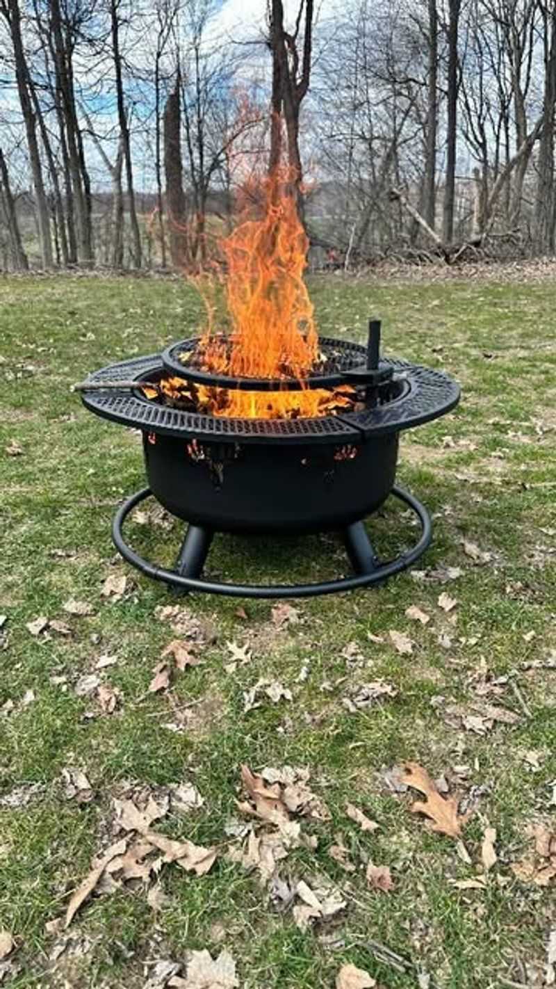 Outdoor Wood-Burning Fire Pits