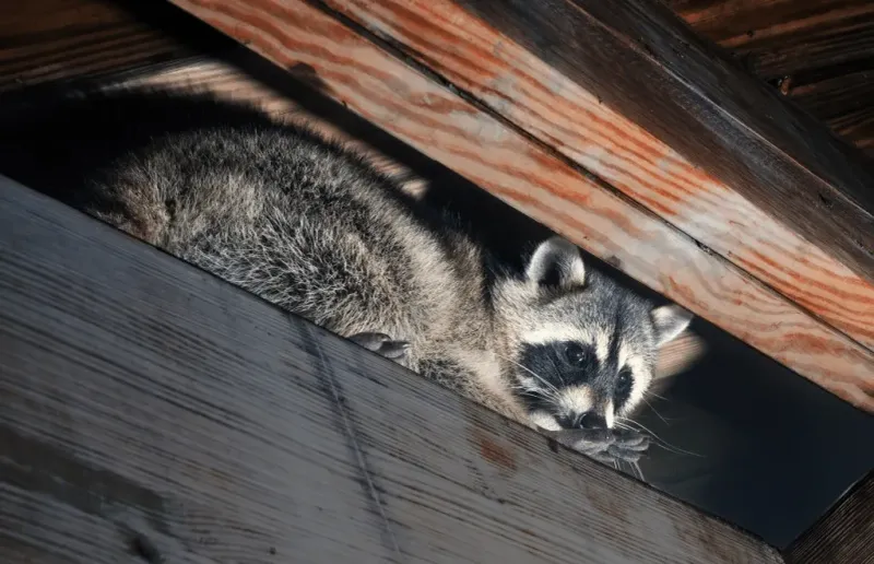 Raccoons Cause Expensive Property Damage