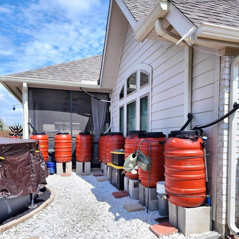 Rainwater Collection Barrels