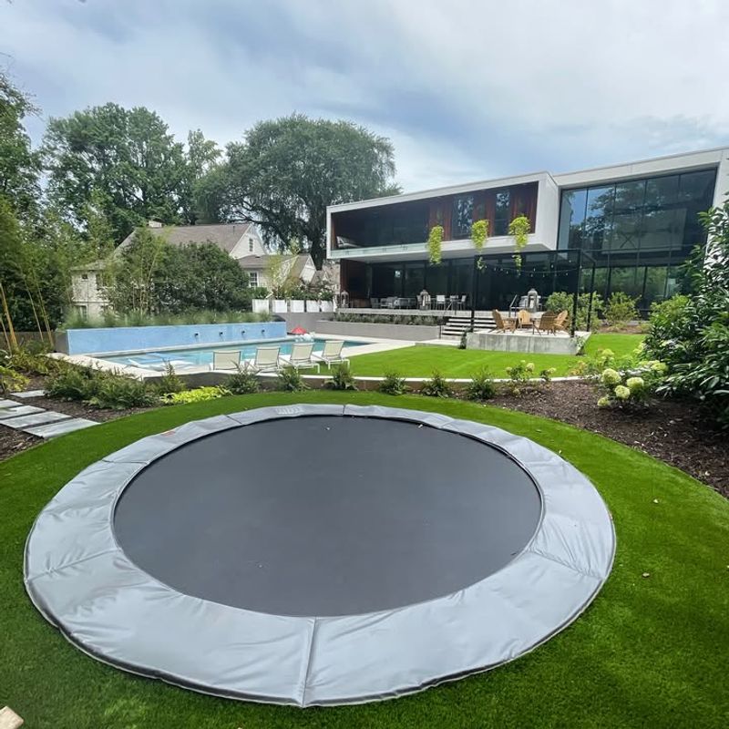 Permanent Sports Equipment And Trampolines