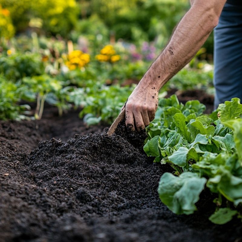 Add Compost To Vegetable Garden Beds