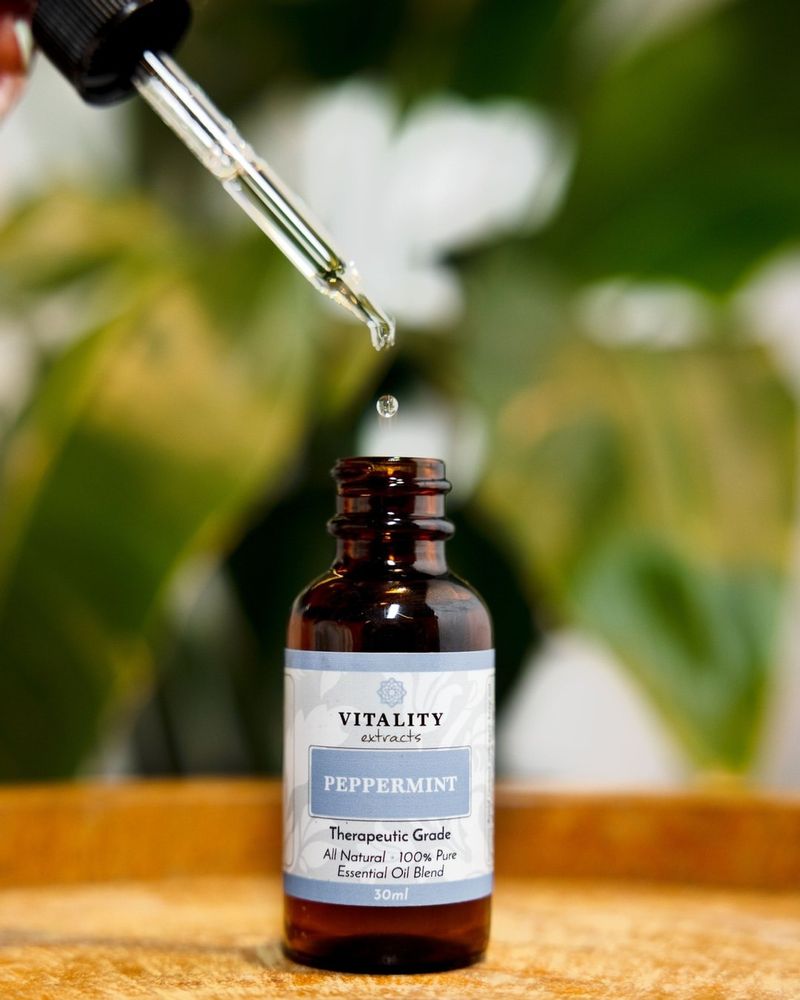 Spray Peppermint Oil Around Problem Areas