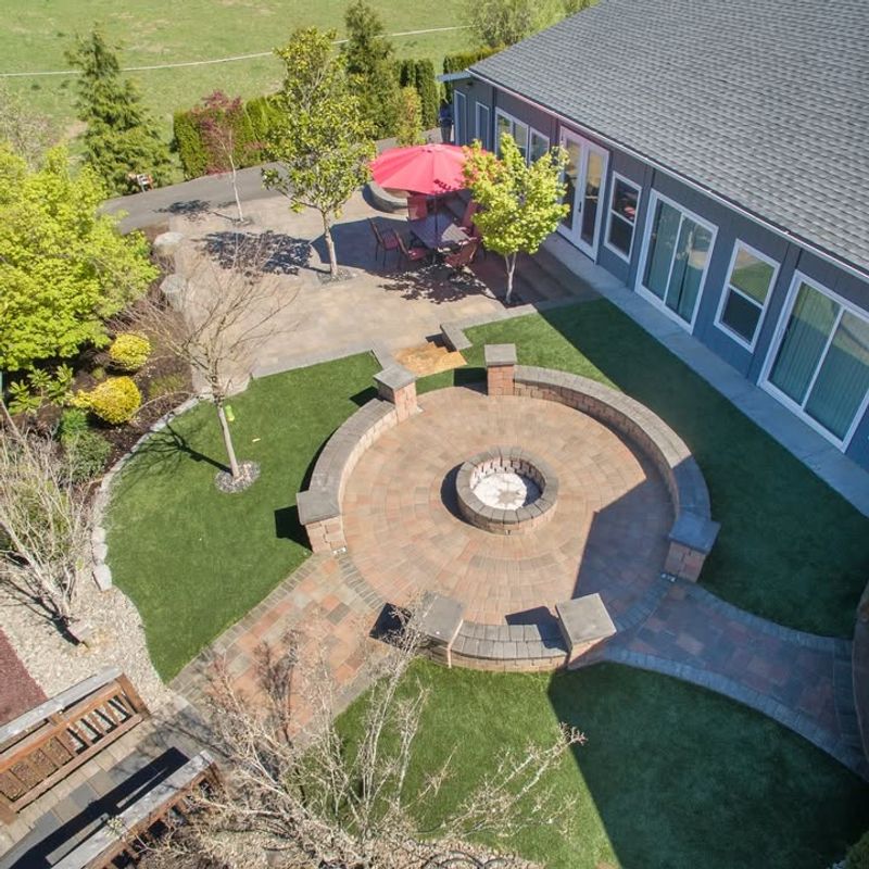 Permanent Fire Pits Near Property Lines