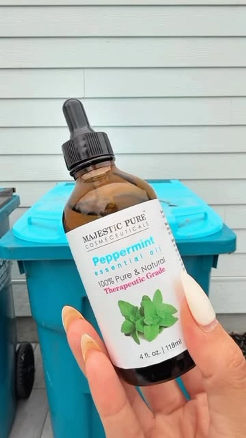 Spray Peppermint Oil Solution