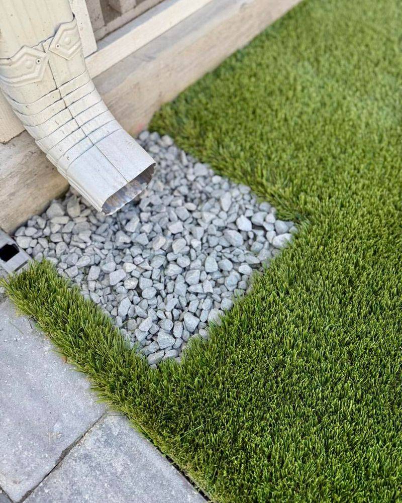 Artificial Turf Without Proper Drainage