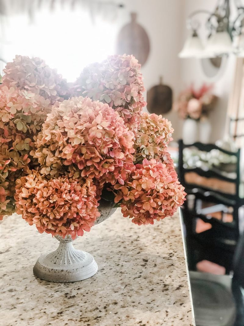 Dried Flowers Create Beautiful Indoor Arrangements