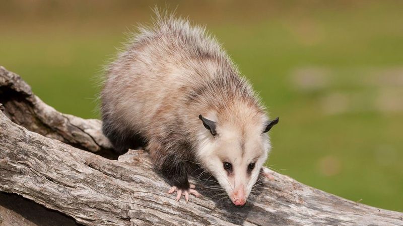 Opossums Playing Possum Nearby