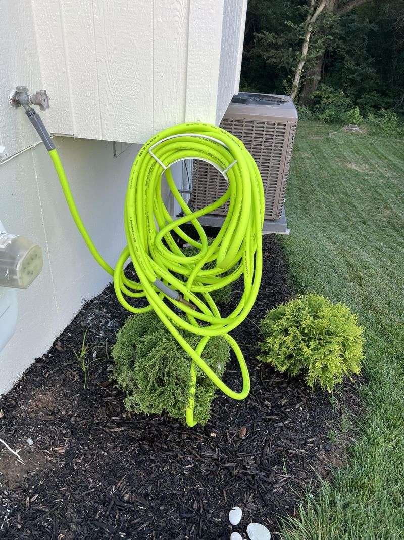 Drain and Coil Garden Hoses