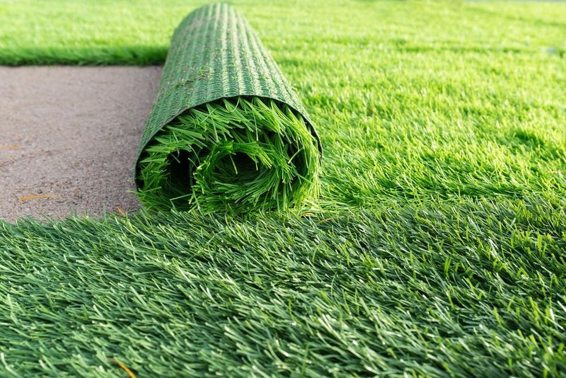 Artificial Turf Replaces Natural Grass