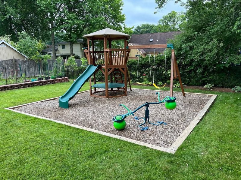 Playground Equipment In Front Yards