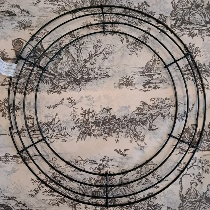 Gather Your Wreath Base Materials