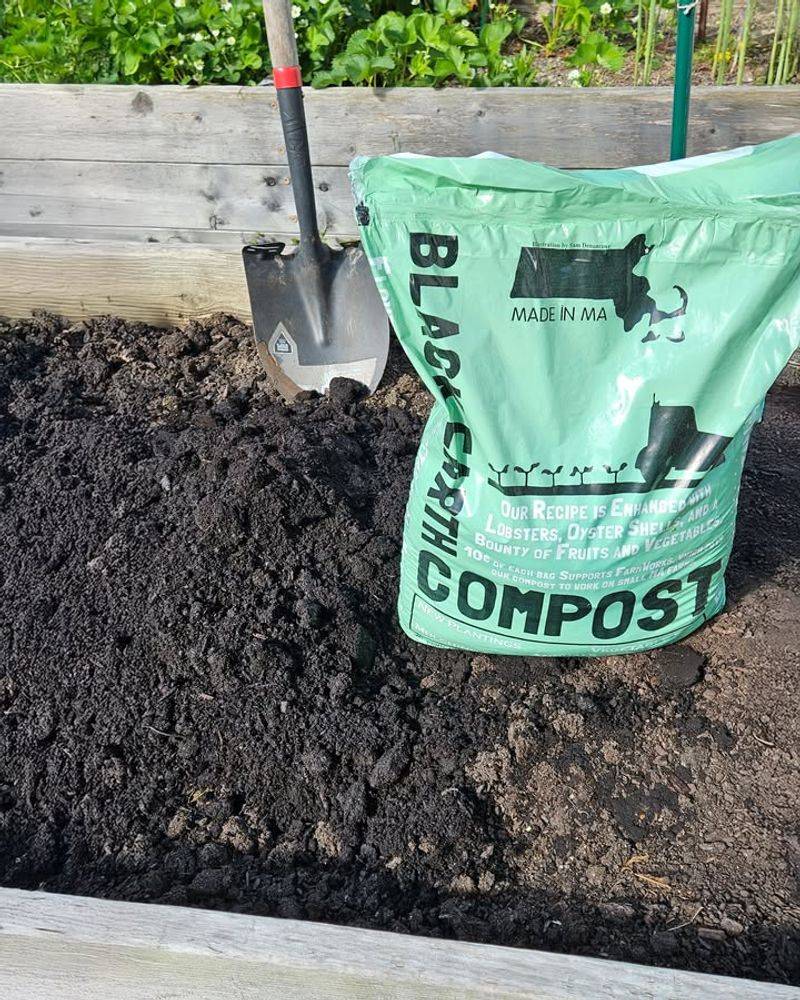 Add Compost to Beds