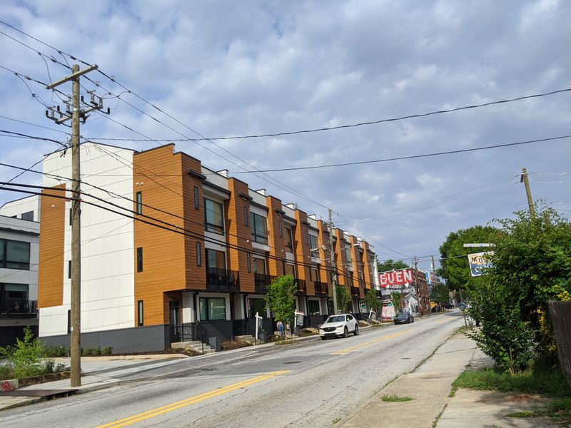 Residential Street Canopy in East Atlanta Neighborhood