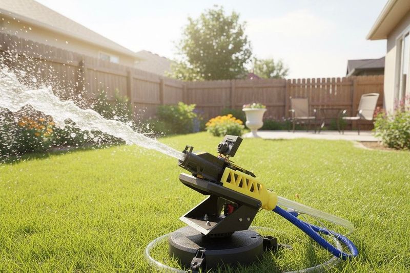 Install Motion-Activated Lights and Sprinklers