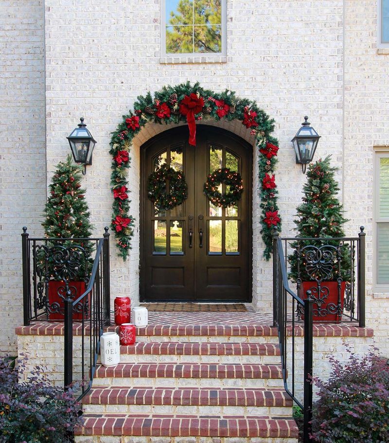 Symmetrical Doorway Framing