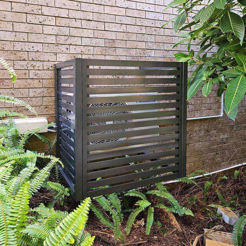 Construct An Air Conditioner Privacy Screen