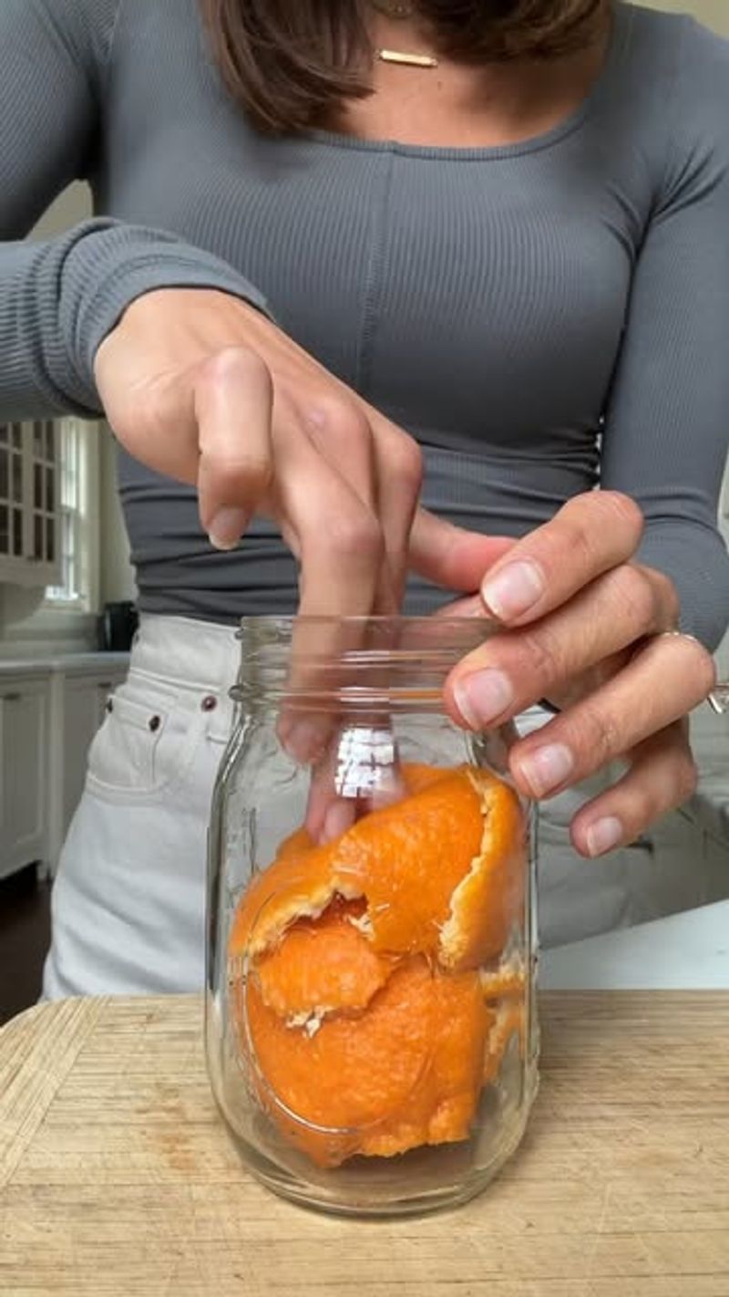 Add Citrus Peels For Natural Freshness