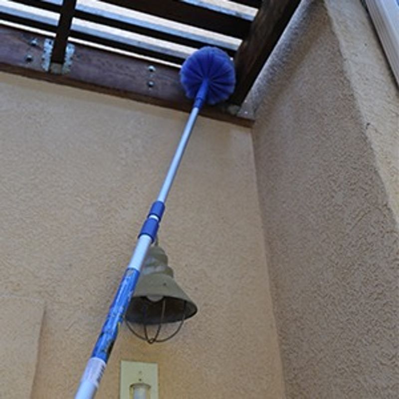 Attach A Microfiber Cloth To A Pole