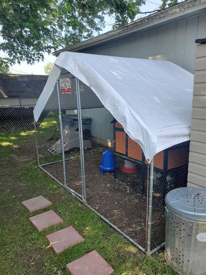 Create a Covered Outdoor Run Area