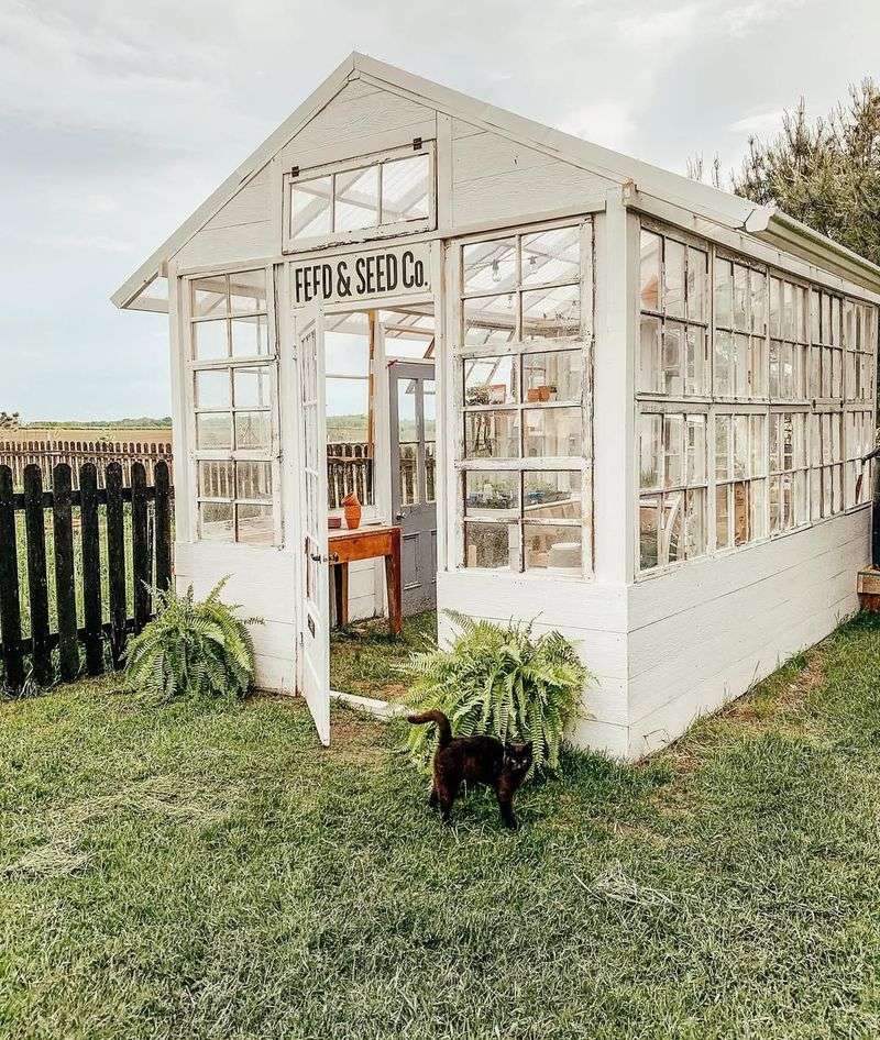 Cold Frame Construction From Old Windows