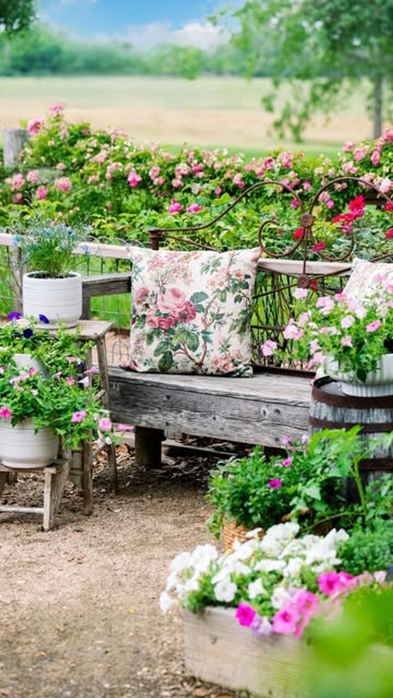 How A Few Weathered Pieces Create Instant Cottage Vibes