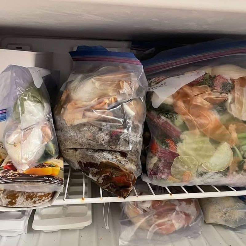 Freeze Your Scraps Until Collection Day