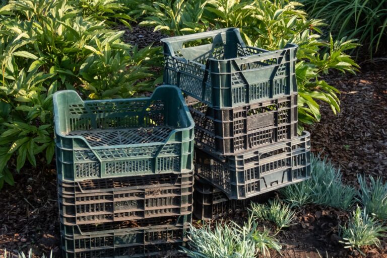 plastic crates