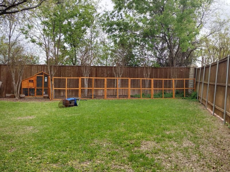 Build Tall, Solid Fencing