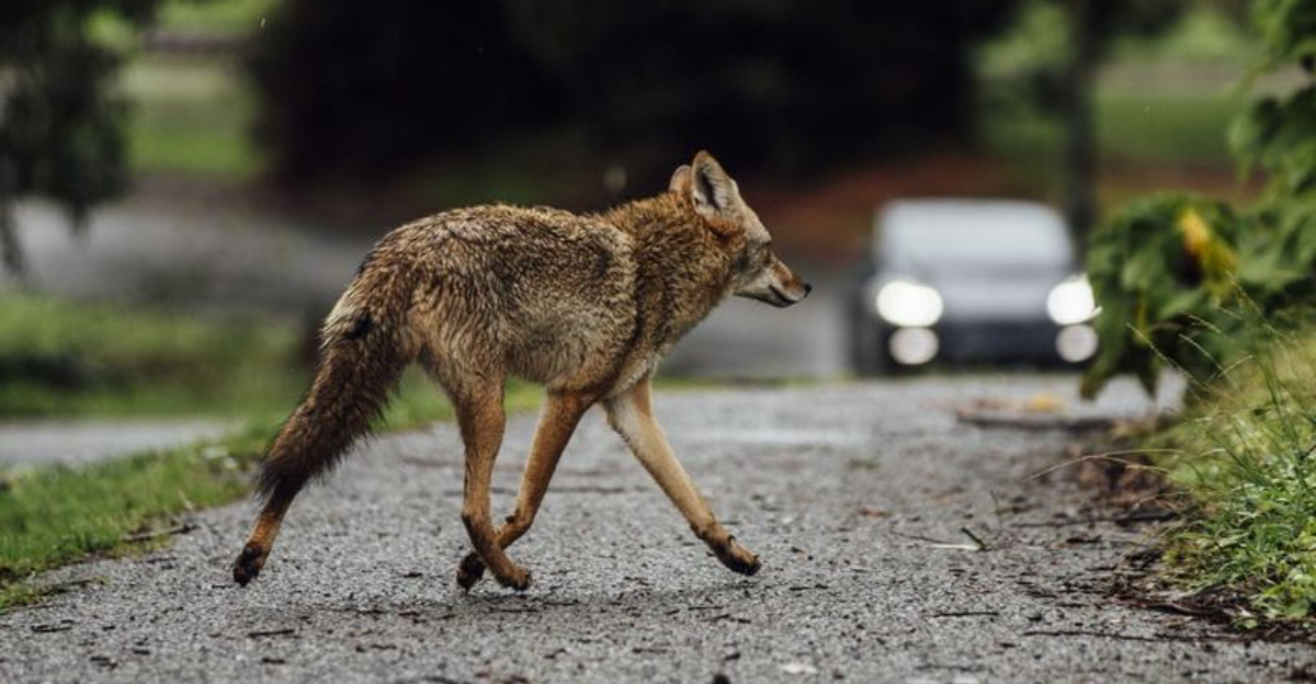 What To Do When A Coyote Wanders Into Your Florida Yard (And 3 Choices That Can Put You At Risk)