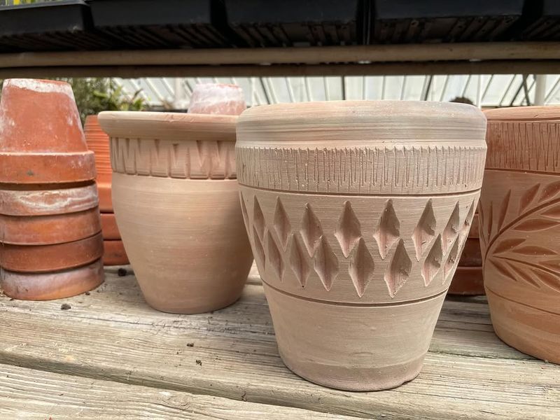 Freezing Temperatures Crack Terra Cotta And Ceramic Pots