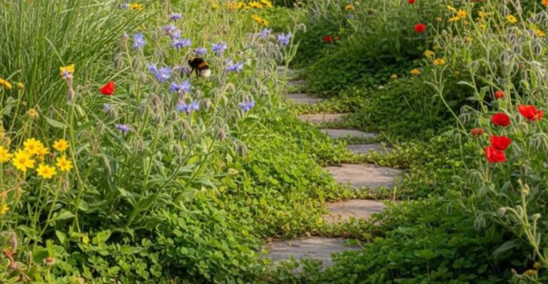 garden feature for wildlife