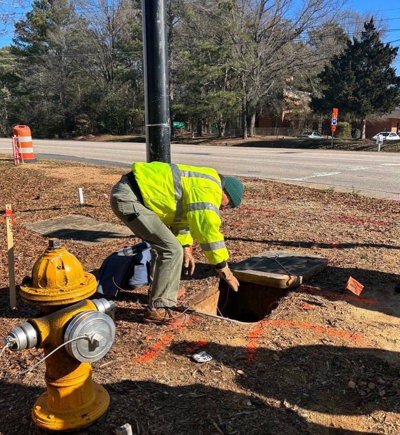 Directly Over Underground Utility Lines