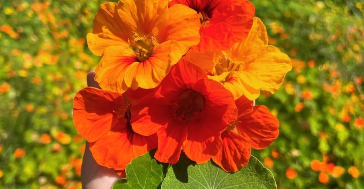 companion flower for fruit tree